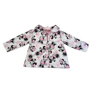 18M Minnie Mouse Disney Button Up Shirt Cartoon